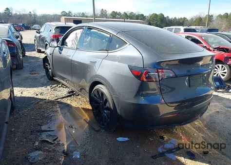 2022 Tesla Model Y Performance Dual Motor All-Wheel Drive из США, поврежденный, VIN 7SAYGDEF6NF443784